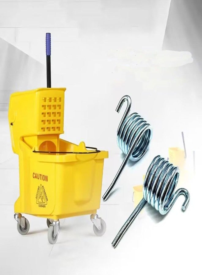 lanyinxianzi Water Press Replacement Spring for Commercial Mop Bucket Wringer Torsion Spring Mopping Buckets Accessories (2 Pack) - Image 2